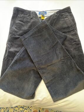 Polo by Ralph Lauren Men's Dark Gray Corduroy Pants